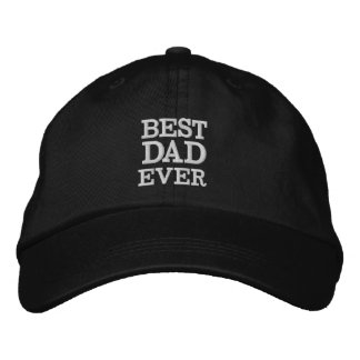 CASQUETTE BRODÉE LE MEILLEUR PÈRE JAMAIS