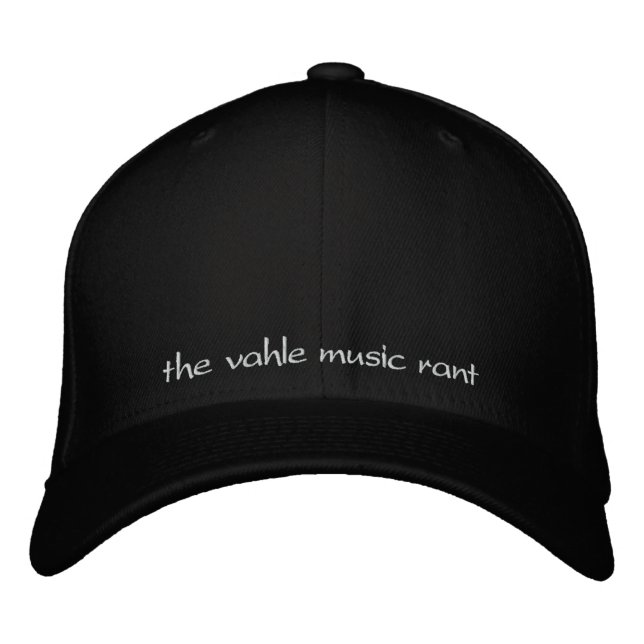 Casquette Brodée Le Vahle Music Rant (Devant)