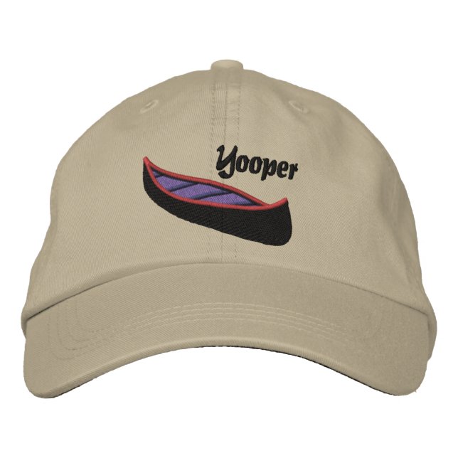 Casquette Brodée Les Yoopers aiment les canots (Devant)