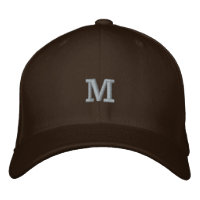 Lettre initiale Monogramme M Laine flexible
