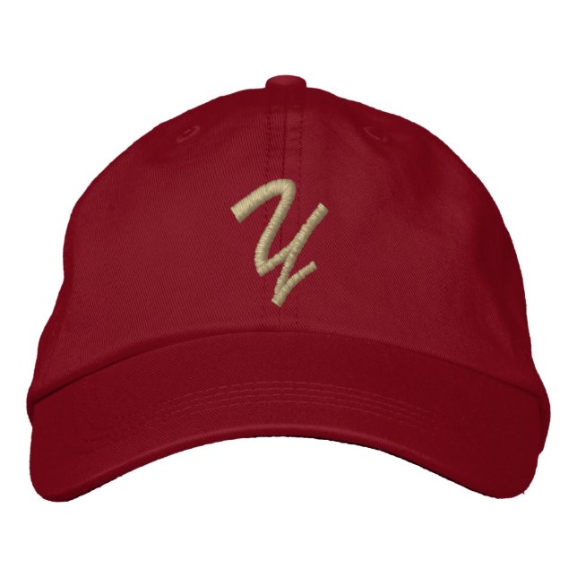 Casquette Brodée LETTRE MONOGRAPHIQUE Y DE LA Broderie (Devant)