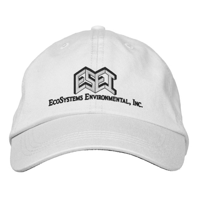 Casquette Brodée Lettres noires ESEI (Devant)