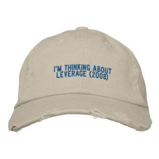 Casquette Brodée levier (2008)