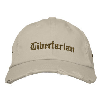 Casquette Brodée libertaire