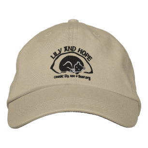 Casquette Brodée Lily et l'espoir à Den - Sombre