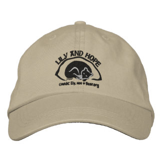 Casquette Brodée Lily et l'espoir à Den - Sombre