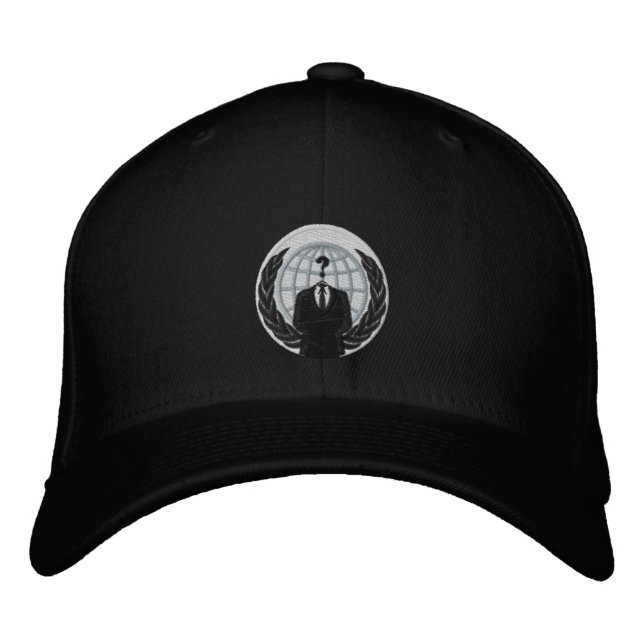 Casquette Brodée logo anonyme (Devant)