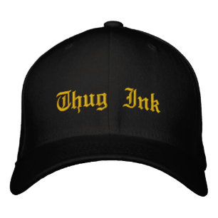 Casquette Brodée Logo de l'encre Thug