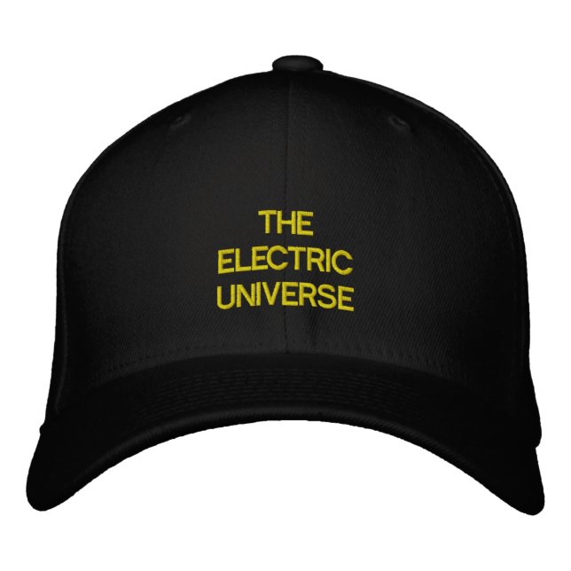 Casquette Brodée L'univers électrique (Devant)