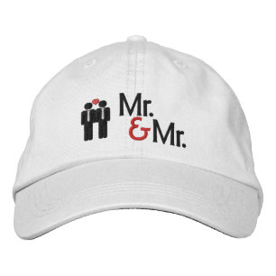 Casquette Brodée M. et M. Gay Mariage
