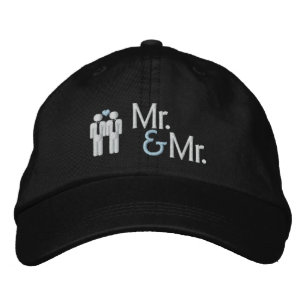 Casquette Brodée M. et M. Gay Mariage