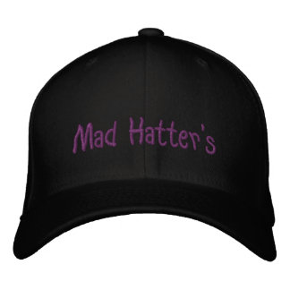 Casquette Brodée Mad Hatter