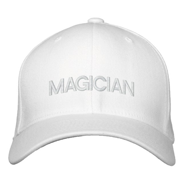 CASQUETTE BRODÉE MAGICIEN (Devant)