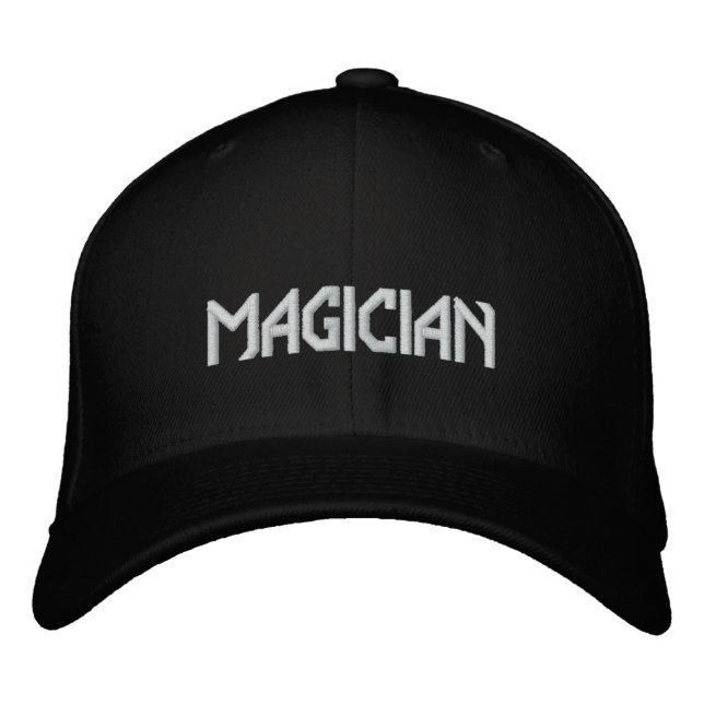 CASQUETTE BRODÉE MAGICIEN (Devant)