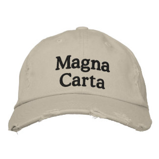 Casquette Brodée Magna Carta