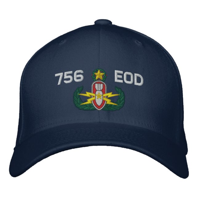 Casquette Brodée Maître EOD (Devant)