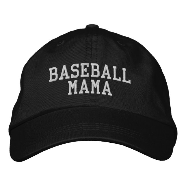 Casquette Brodée Mama de baseball | Cadeaux de maman de baseball (Devant)