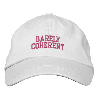 Casquette Brodée Maman à peine cohérente et drôle