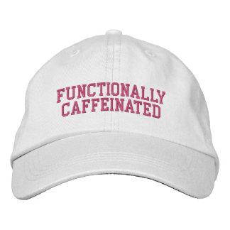 Casquette Brodée Maman drôle fonctionnellement caféinée
