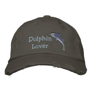 Casquette Brodée Mammifère de mer de Dolphin Lover
