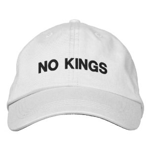 Casquette Brodée Manifestation politique de No Kings