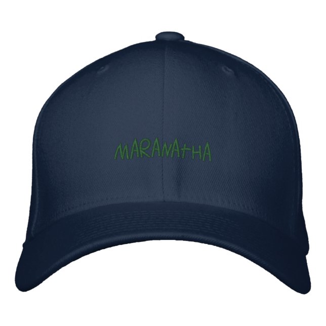 Casquette Brodée maranatha (Devant)