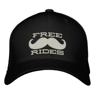 CASQUETTE BRODÉE MARCHES DE MUSTACHE GRATUITES