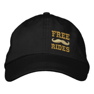CASQUETTE BRODÉE MARCHES DE MUSTACHE GRATUITES