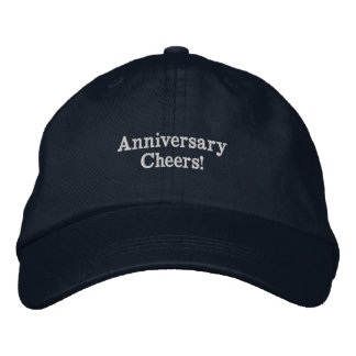 Casquette Brodée Mariage de la Marine "Félicitations d'anniversaire