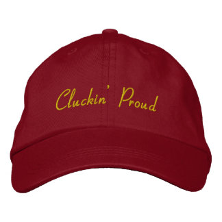 Casquette Brodée Marquage Fier de Clownerie en Or