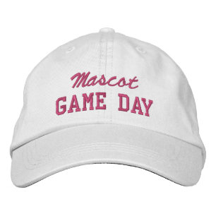 Casquette Brodée Mascotte ou nom d'équipe personnalisé pour le jour