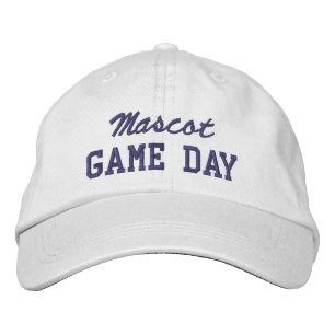 Casquette Brodée Mascotte ou nom d'équipe personnalisé pour le jour