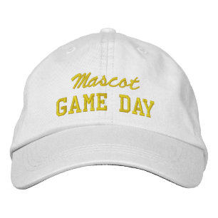 Casquette Brodée Mascotte ou nom d'équipe personnalisé pour le jour