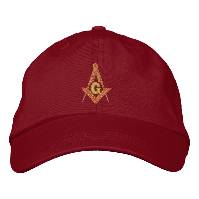 Casquette Brodée Masonique (Devant)