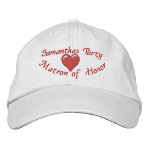 Casquette Brodée Matron d'honneur