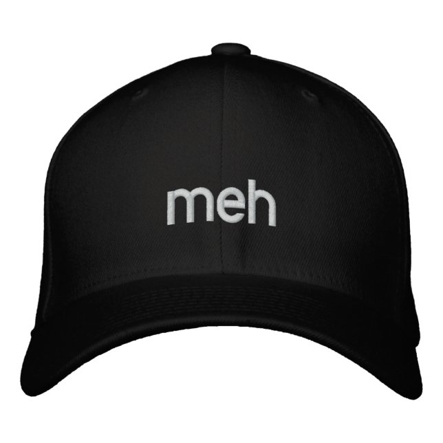 Casquette Brodée meh (Devant)