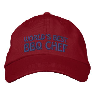 Casquette Brodée Meilleur chef barbecue au monde