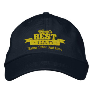 Casquette Brodée Meilleur papa personnalisé