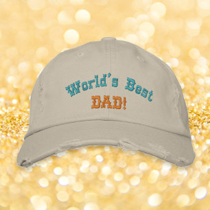 Casquette Brodée Meilleure Fête des pères Papa  Cadeau Anniversaire