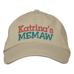 Casquette Brodée Mémo... ; )