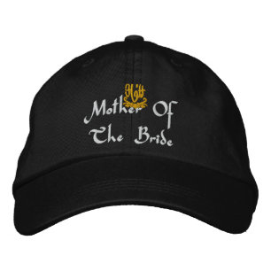 Casquette Brodée Mère Du Mariage De Mariée Je Brown