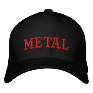 CASQUETTE BRODÉE MÉTAL