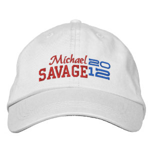 Casquette Brodée Michael Savage Pour Président 2012