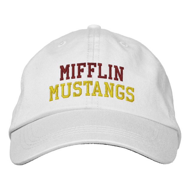 CASQUETTE BRODÉE MIFFLIN MUSTANGS EMBROIDERED BASEBALL CAP (Devant)