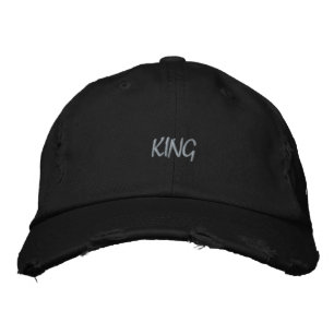 Casquette Brodée Modèle Homme Classic Look King Texte personnalisé