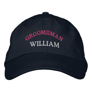 Casquette Brodée Moderne Groomsman Bachelor Party Custom
