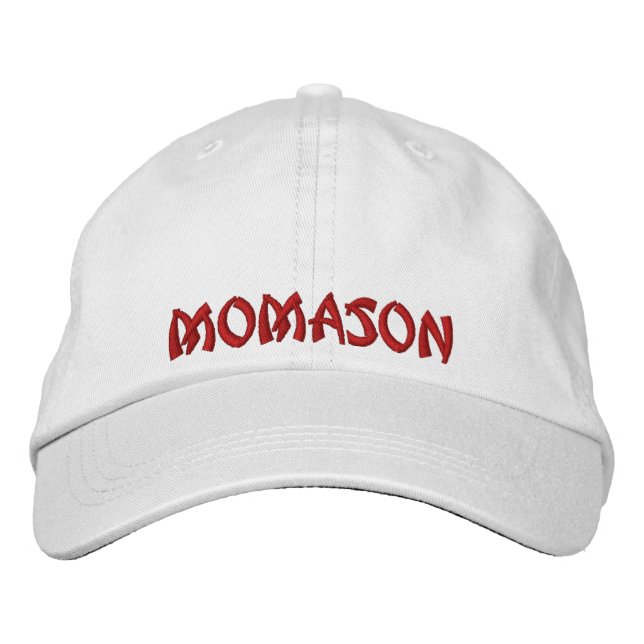 Casquette Brodée Momason (Devant)