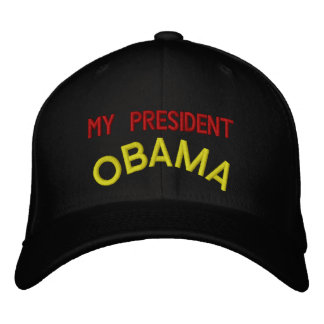 CASQUETTE BRODÉE MON PRÉSIDENT, OBAMA