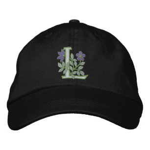 Casquette Brodée Monogramme initial L