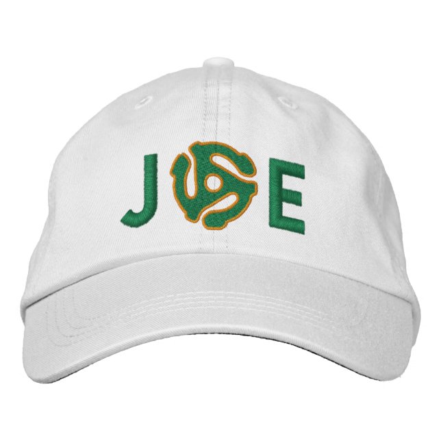 Casquette Brodée Monogramme Personnaliser 45 espaceur DJ brodé casq (Devant)